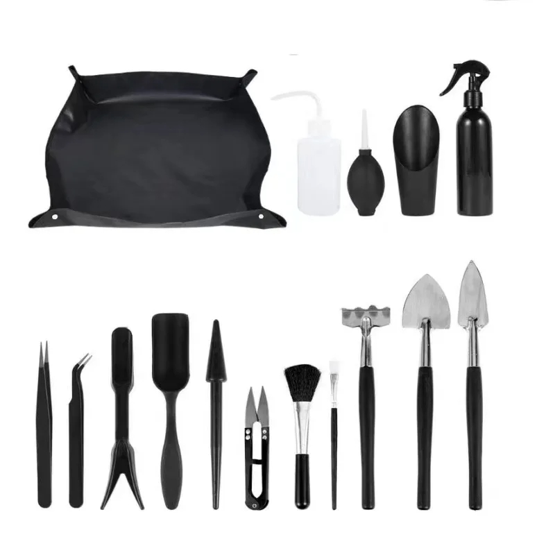 Bonsai Garden Plants - 5/8/13/15/16pcs Garden Planter Kit Succulent Plants
