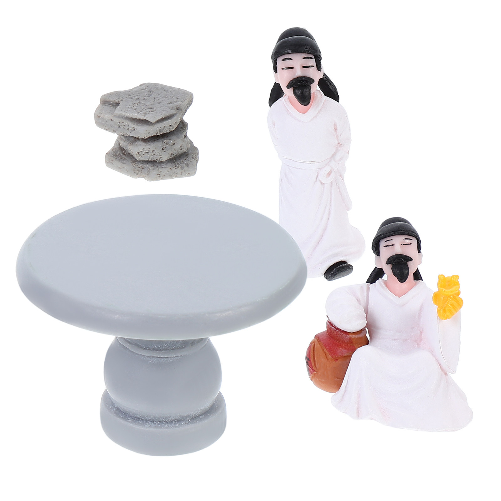 4Pcs Table and Chairs Set with – Bonsai Zen Garden Set Bewertung und Preis