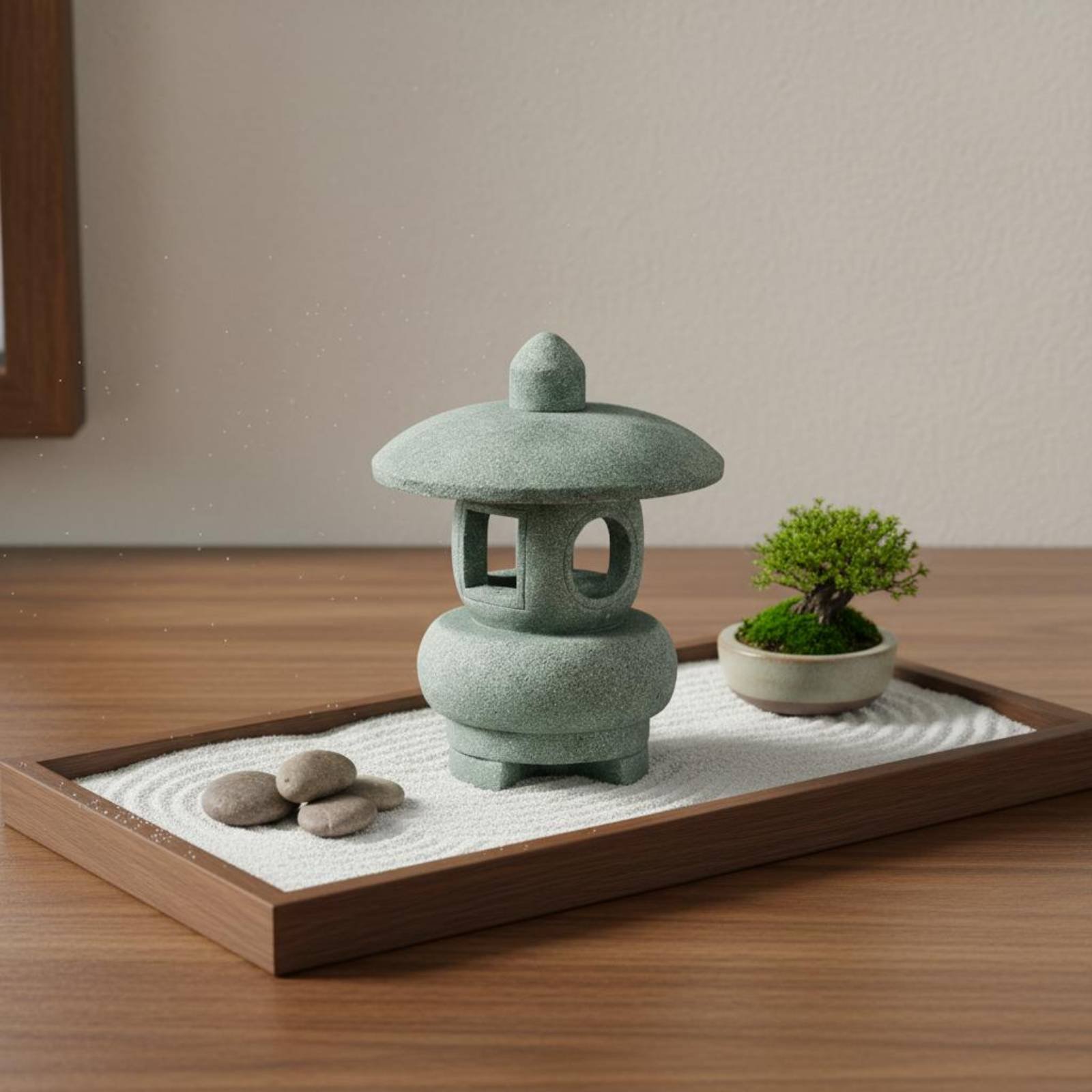 Miniature Stone Lantern Antiqu – Bonsai Garden Plants Bewertung und Preis