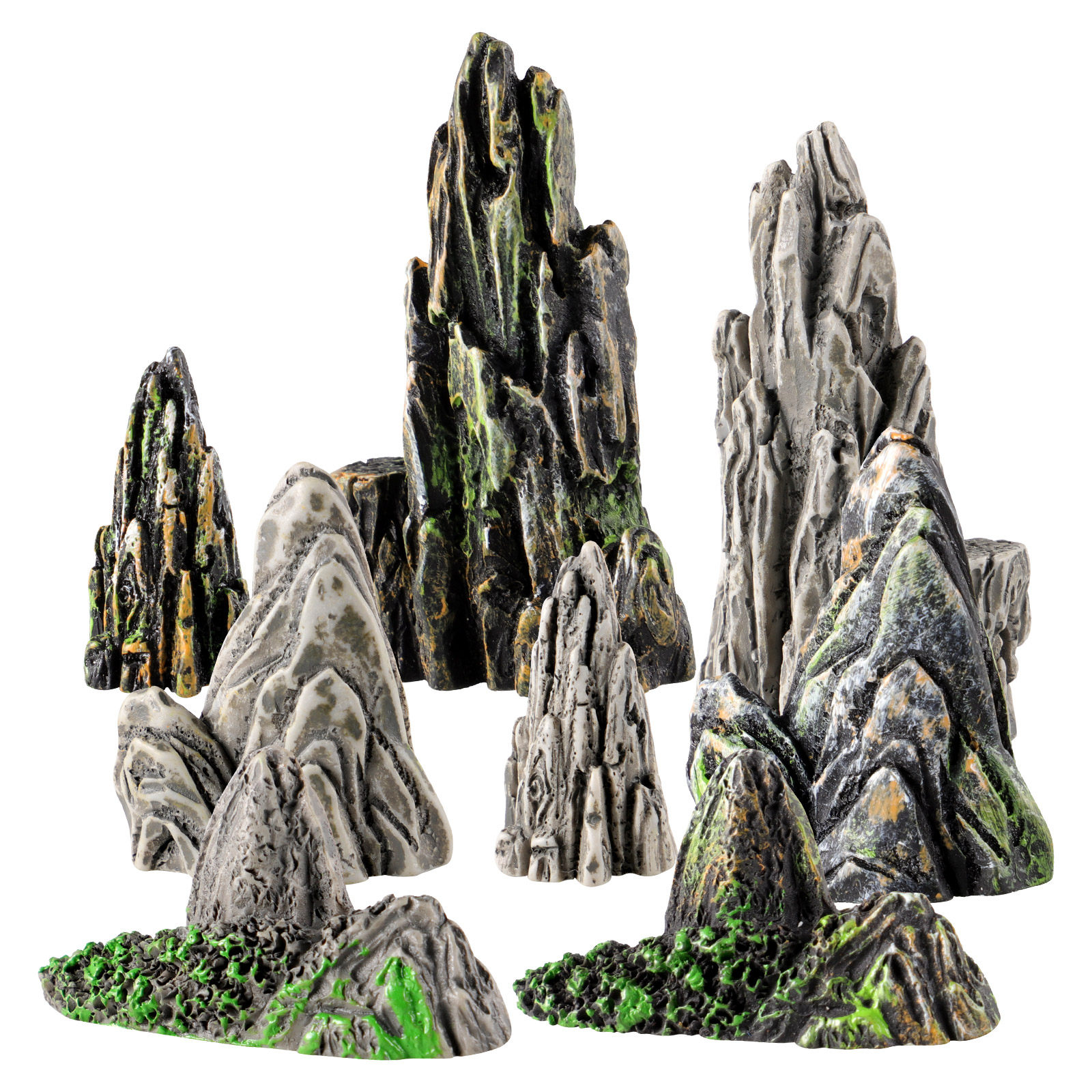 8Pcs Mini Resin Rockery Set fo – Bonsai Zen Garden Set Bewertung und Preis