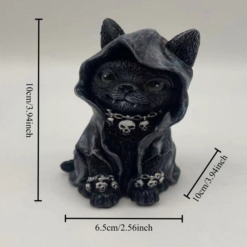 Halloween Magic Cat Resin Craf – Bonsai Garden Festival Bewertung und Preis