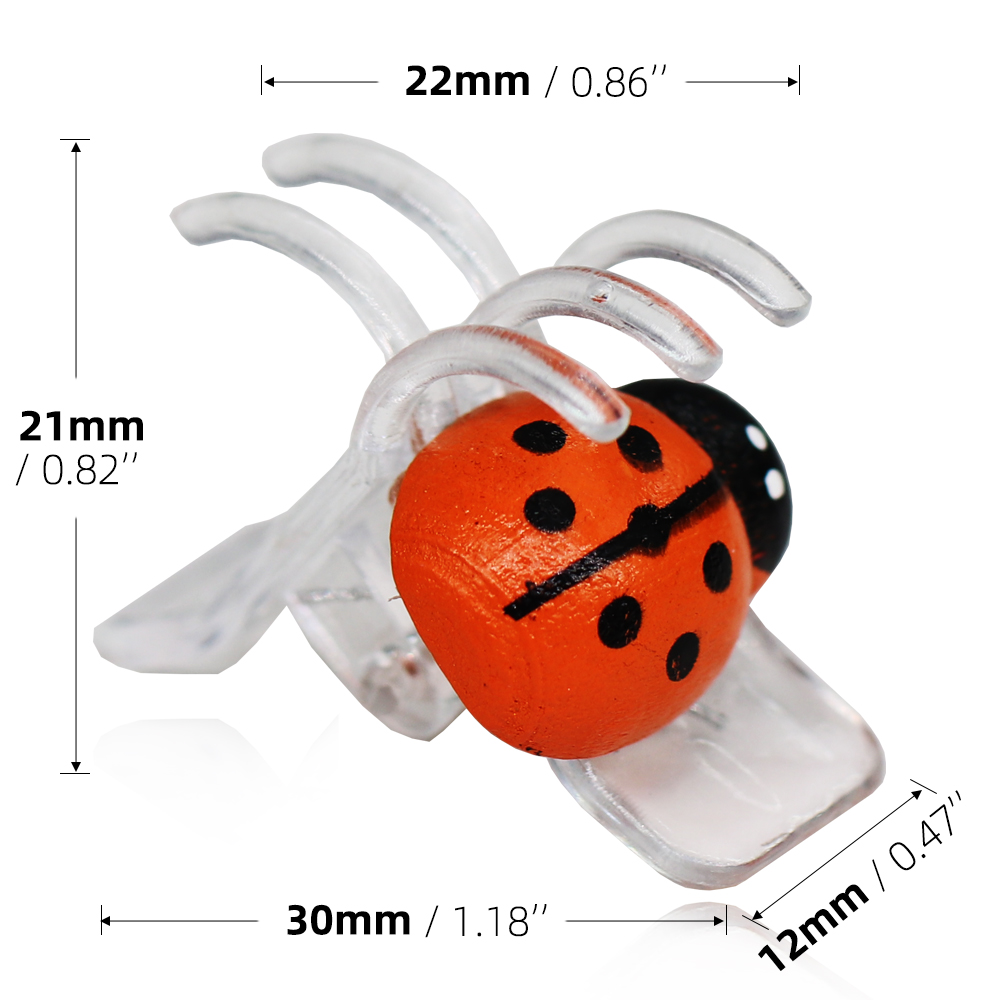 10-800PCS Ladybird Orchid Clip – Bonsai Garden For Home Bewertung und Preis