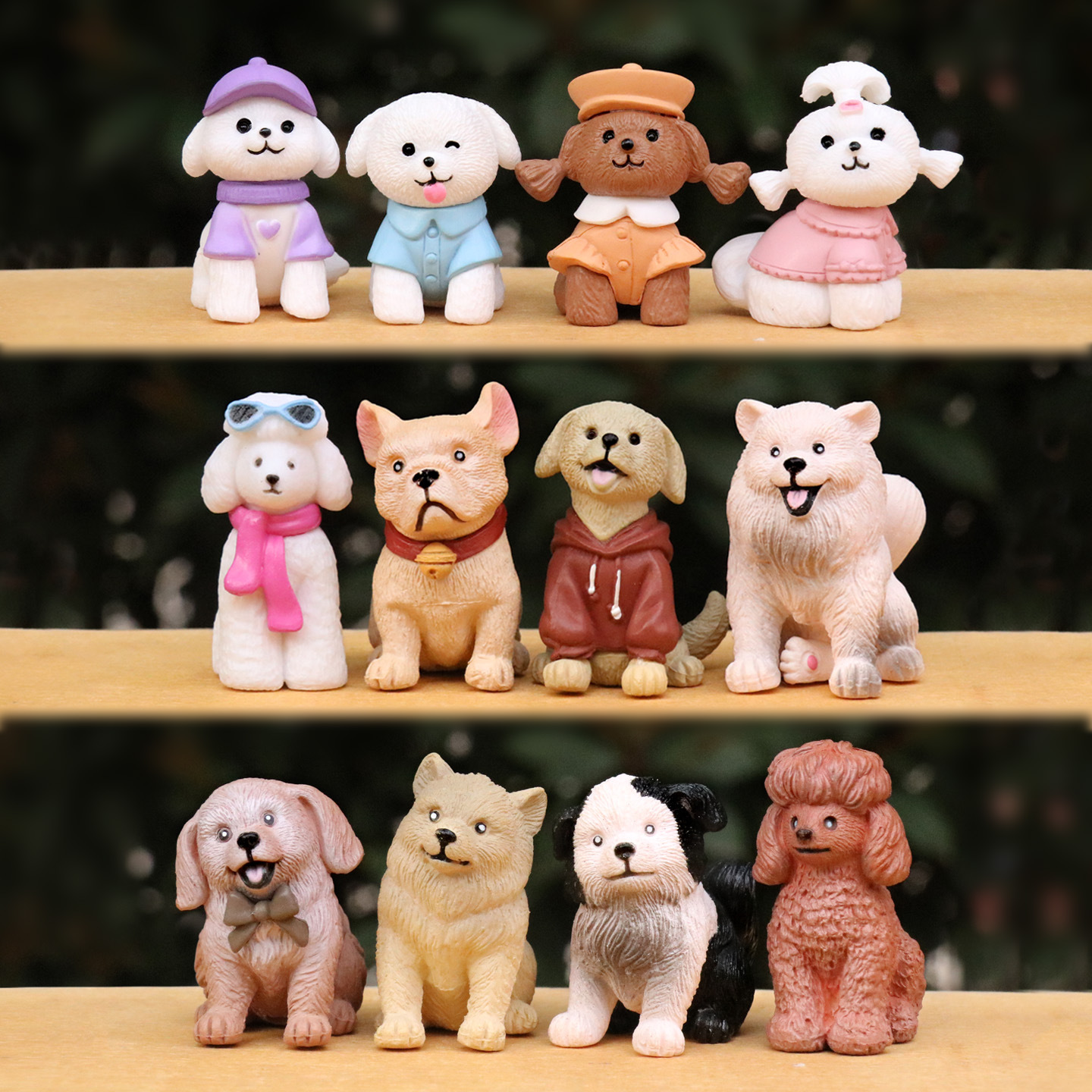 12pcs Cute Simulation Dog Pupp – First Bonsai Garden Bewertung und Preis