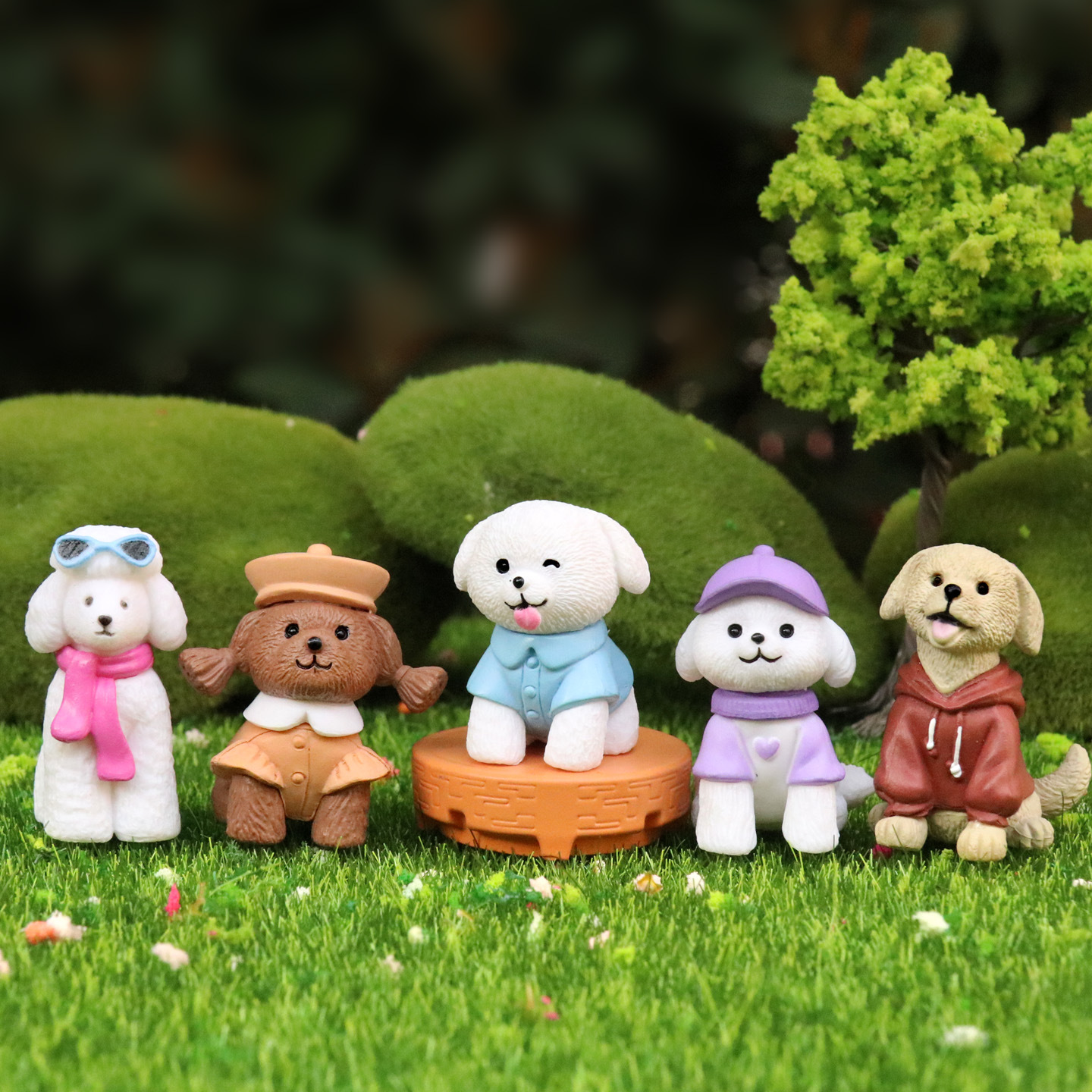 12pcs Cute Simulation Dog Pupp – First Bonsai Garden Bewertung und Preis