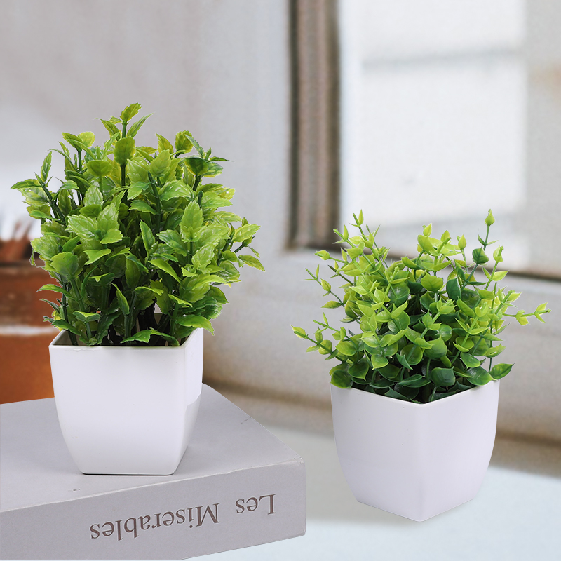 1Set Artificial Green Bonsai E – Bonsai Garden For Home Bewertung und Preis