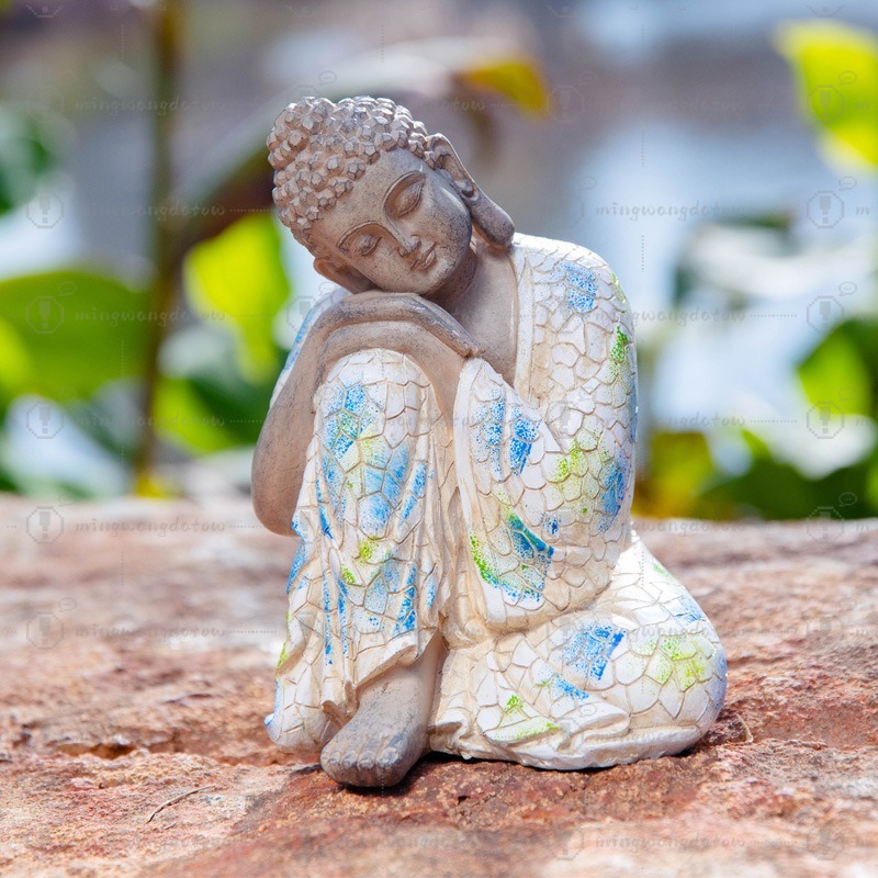 Mini Buddha Statue Ornament, N – Bonsai Garden Decor Bewertung und Preis