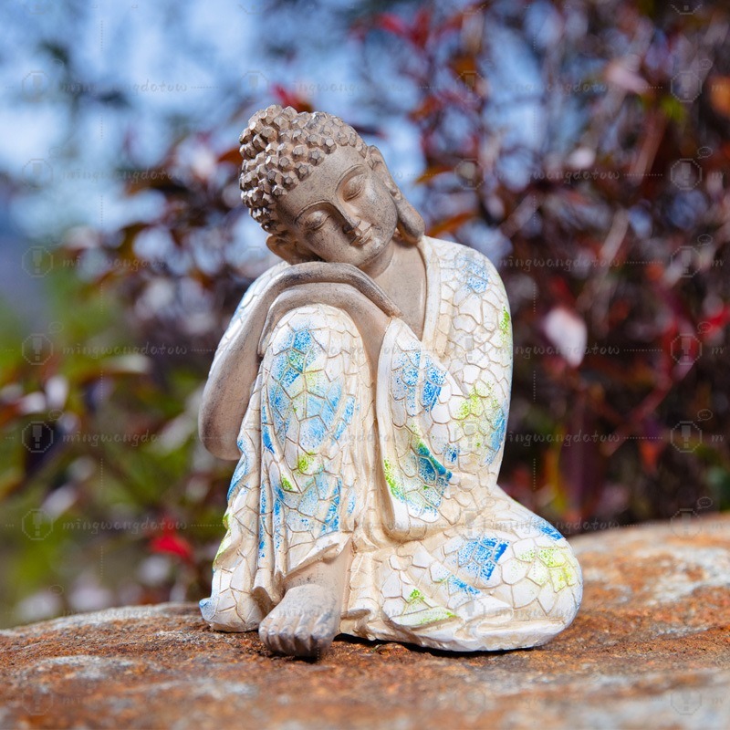Mini Buddha Statue Ornament, N – Bonsai Garden Decor Bewertung und Preis