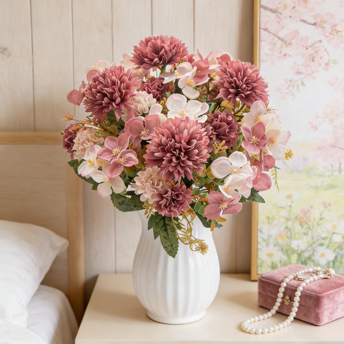 Artificial Flower Silk Hydrang – Bonsai Garden Festival Bewertung und Preis
