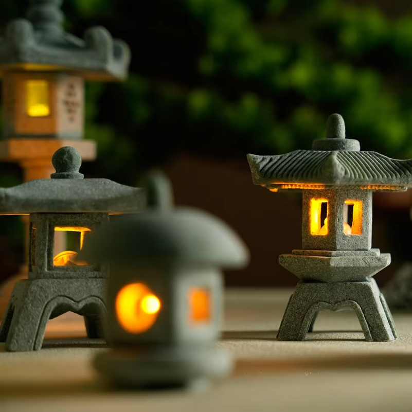 Mini Pagoda Lantern Light Gard – Bonsai Garden For Home Bewertung und Preis
