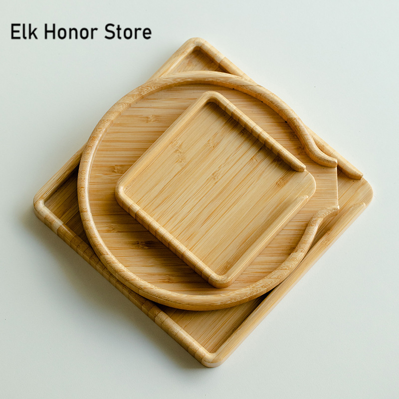 Chinese Bamboo Food Tray Puer  – Bonsai Garden For Home Bewertung und Preis