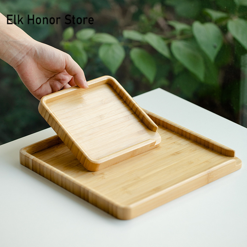 Chinese Bamboo Food Tray Puer  – Bonsai Garden For Home Bewertung und Preis