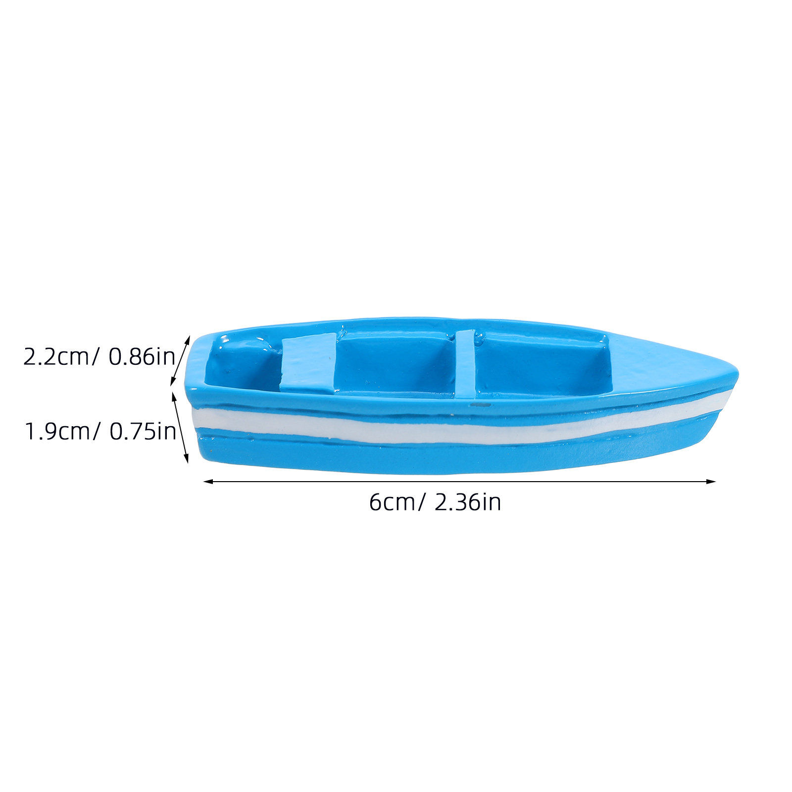 3Sets Lifelike Resin Boat Orna – Bonsai Garden For Home Bewertung und Preis