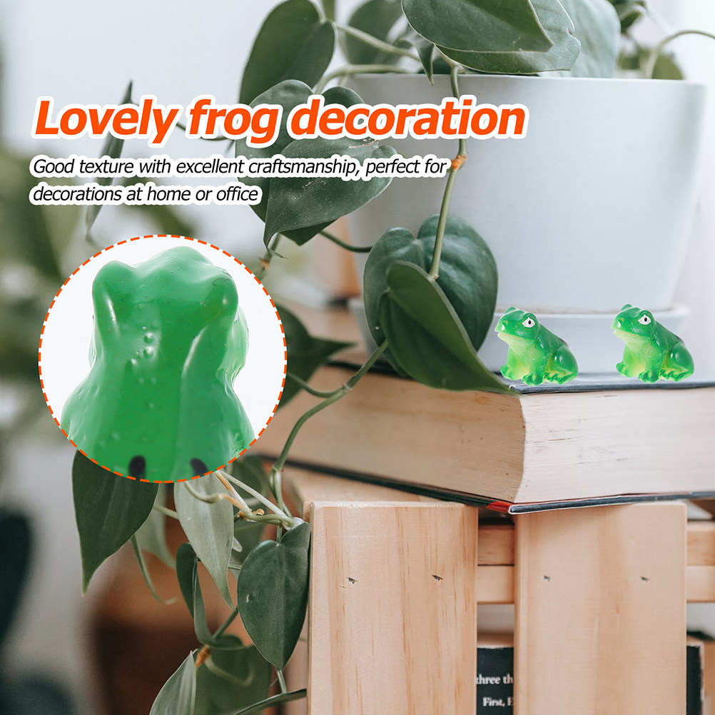 25Pcs Resin Frog Decor Miniatu – Bonsai Garden For Home Bewertung und Preis
