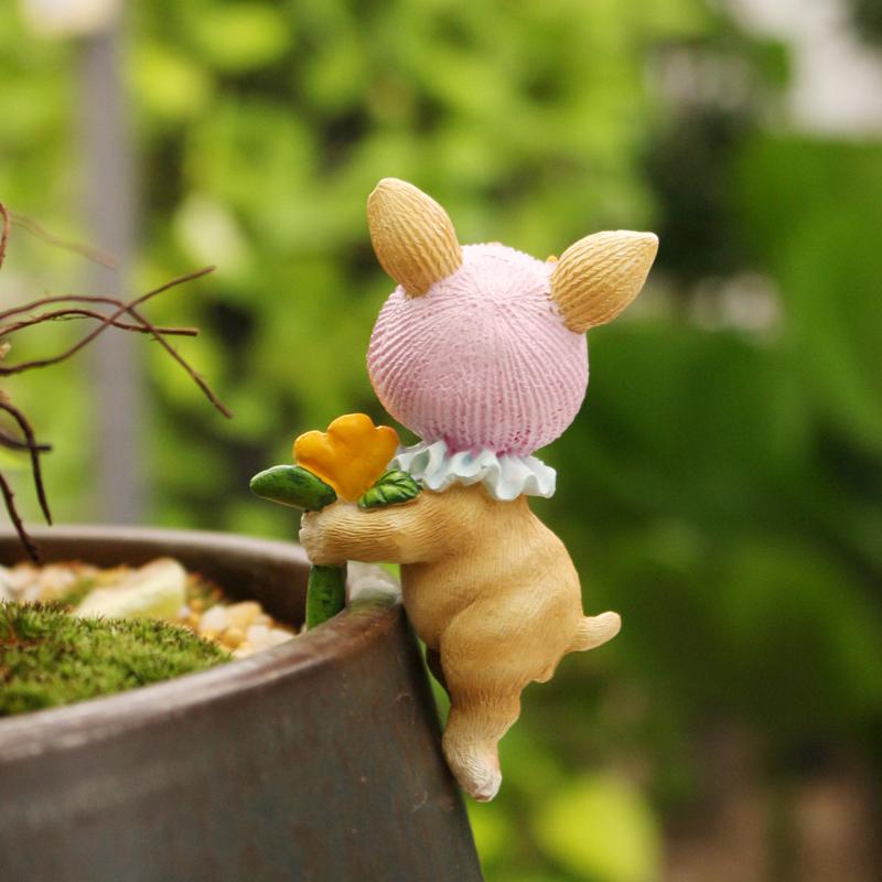 New Miniature Hanging Cat Figu – Bonsai Garden Decor Bewertung und Preis