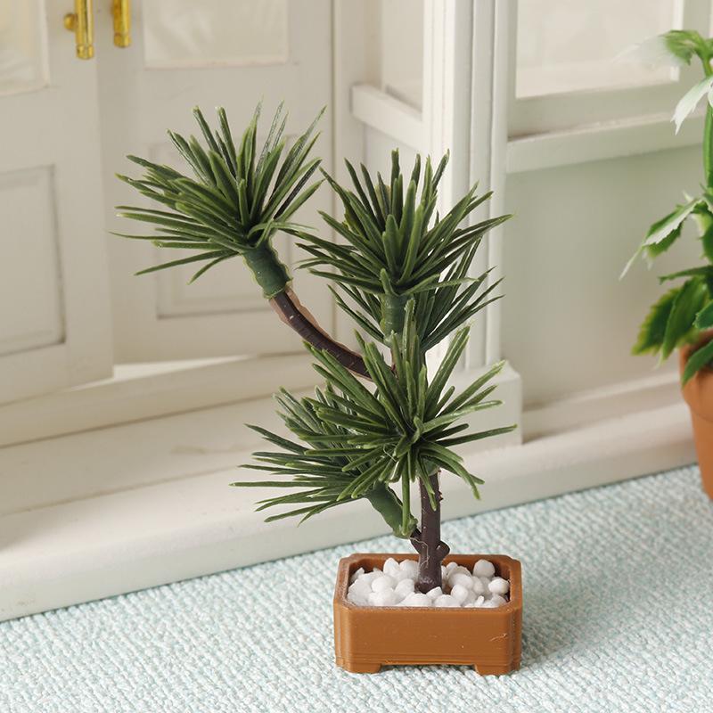 1Pcs 1/12 Dollhouse Simulation – Bonsai Garden Plants Bewertung und Preis
