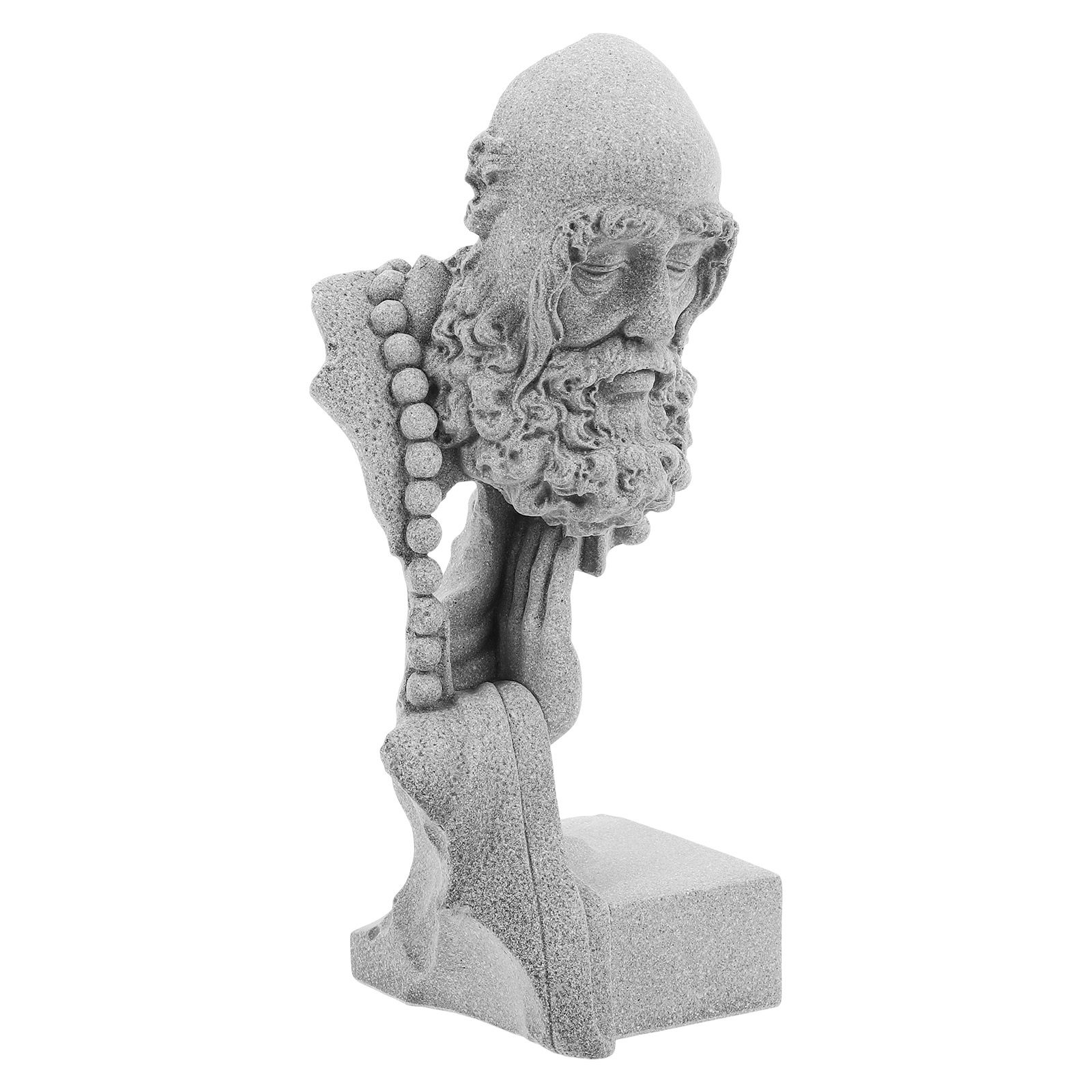 Stone Buddha Statue Small Chin – Bonsai Garden For Home Bewertung und Preis