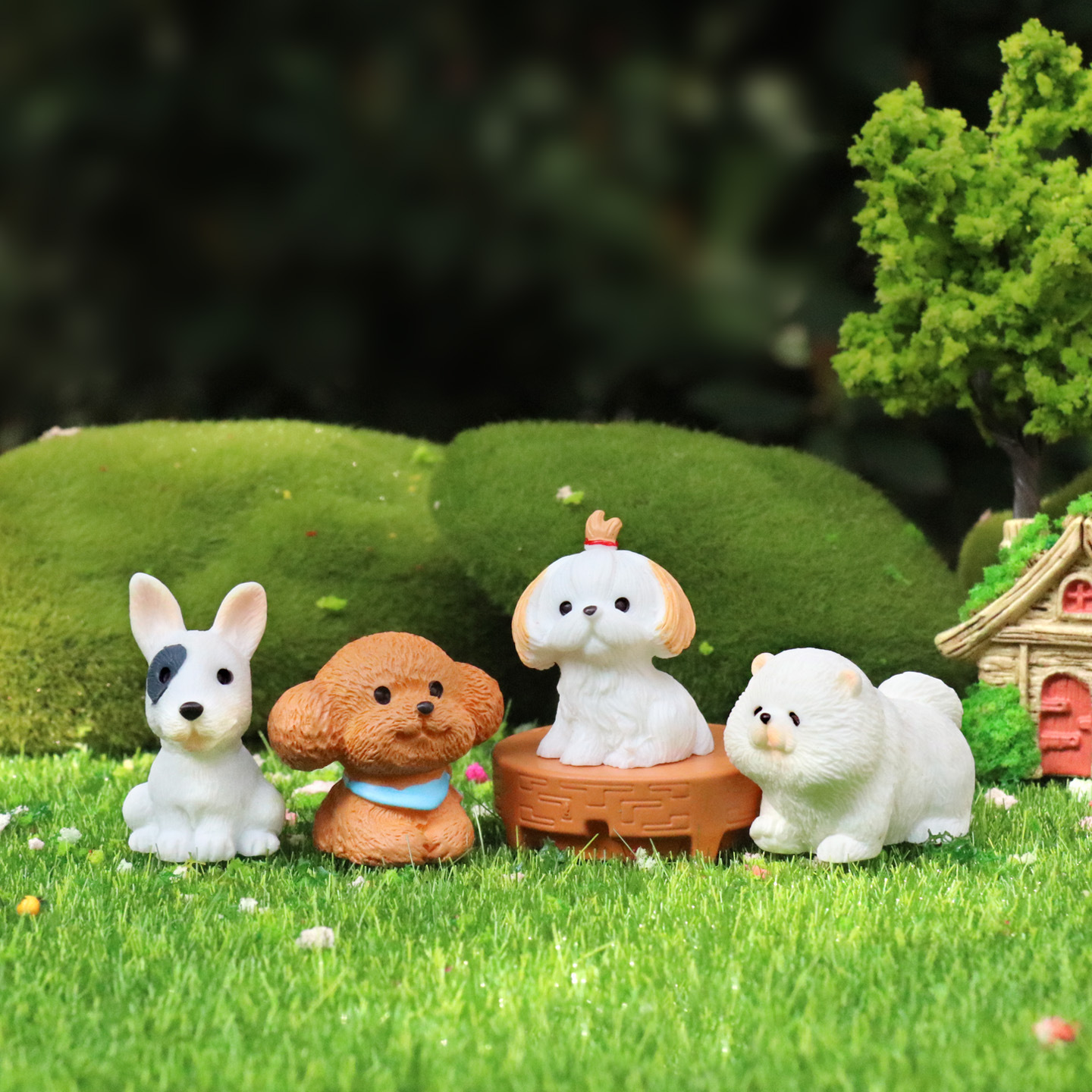 12pcs Cute Simulation Dog Pupp – First Bonsai Garden Bewertung und Preis