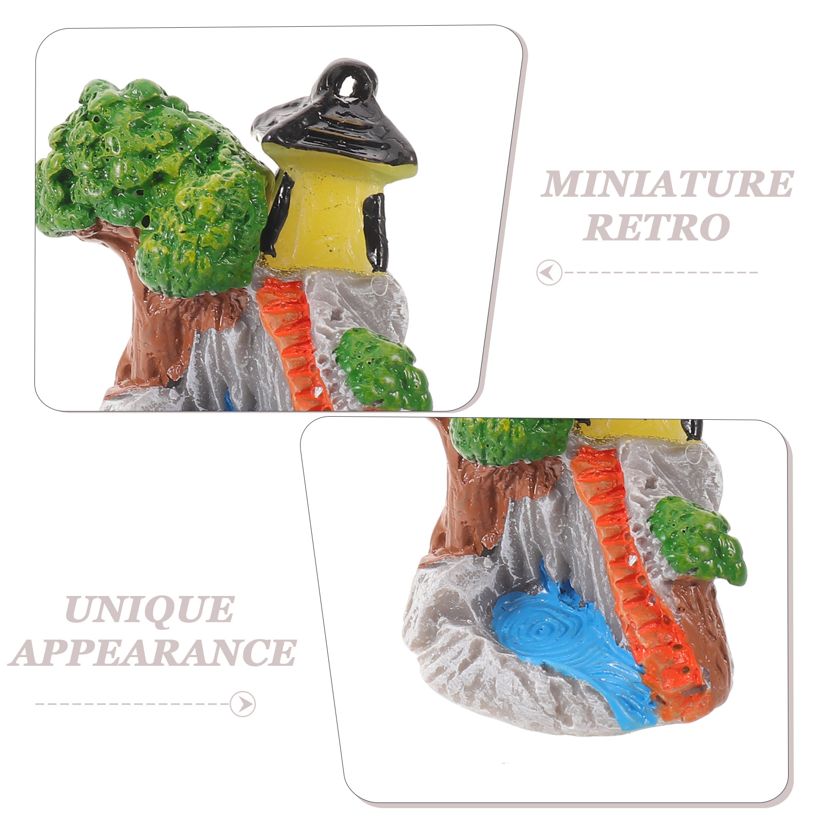 8Pcs Glow Rockery Mountain Min – Bonsai Zen Garden Set Bewertung und Preis