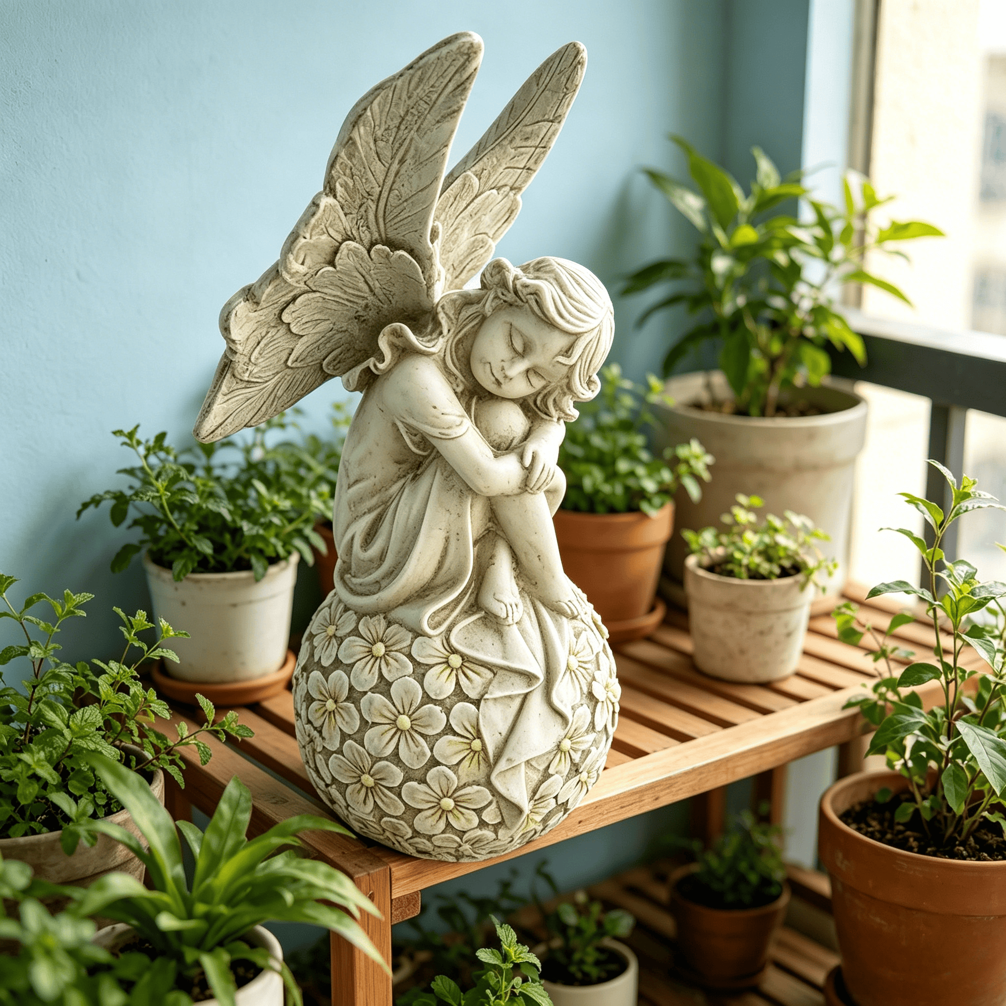 13.2-inch Garden Fairy Statue, – Bonsai Garden Decor Bewertung und Preis