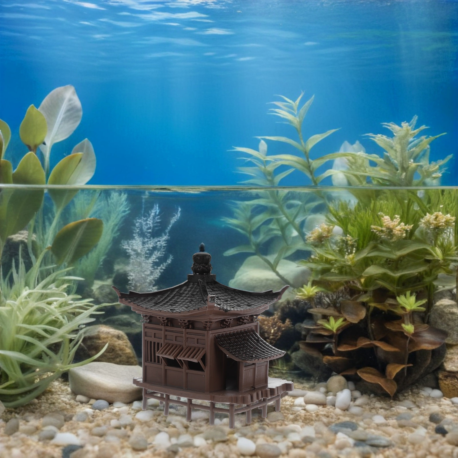 Aquarium Mini Pavilion Ornamen – Bonsai Zen Garden Set Bewertung und Preis