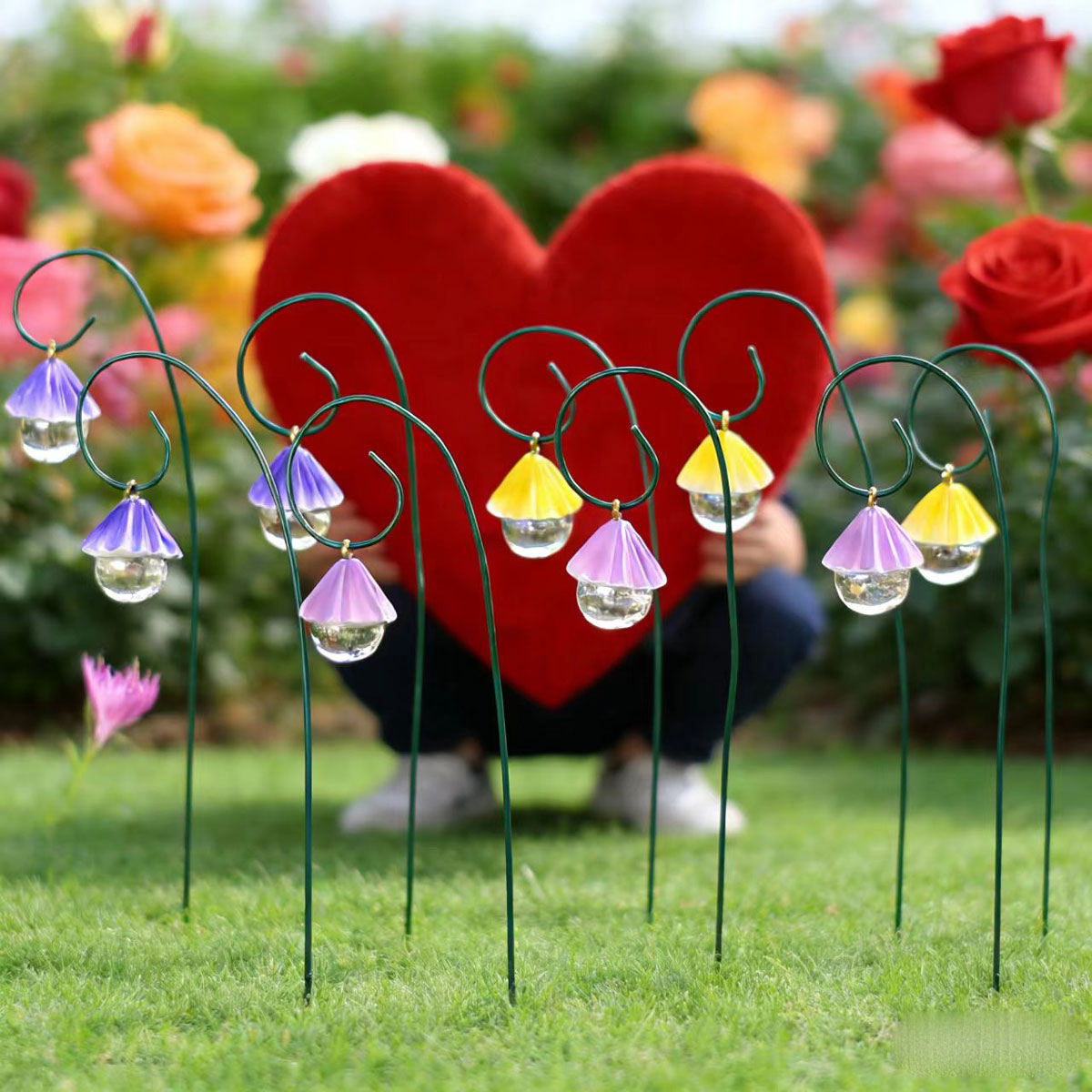 9 fan-shaped water droplet han – Bonsai Garden Decor Bewertung und Preis