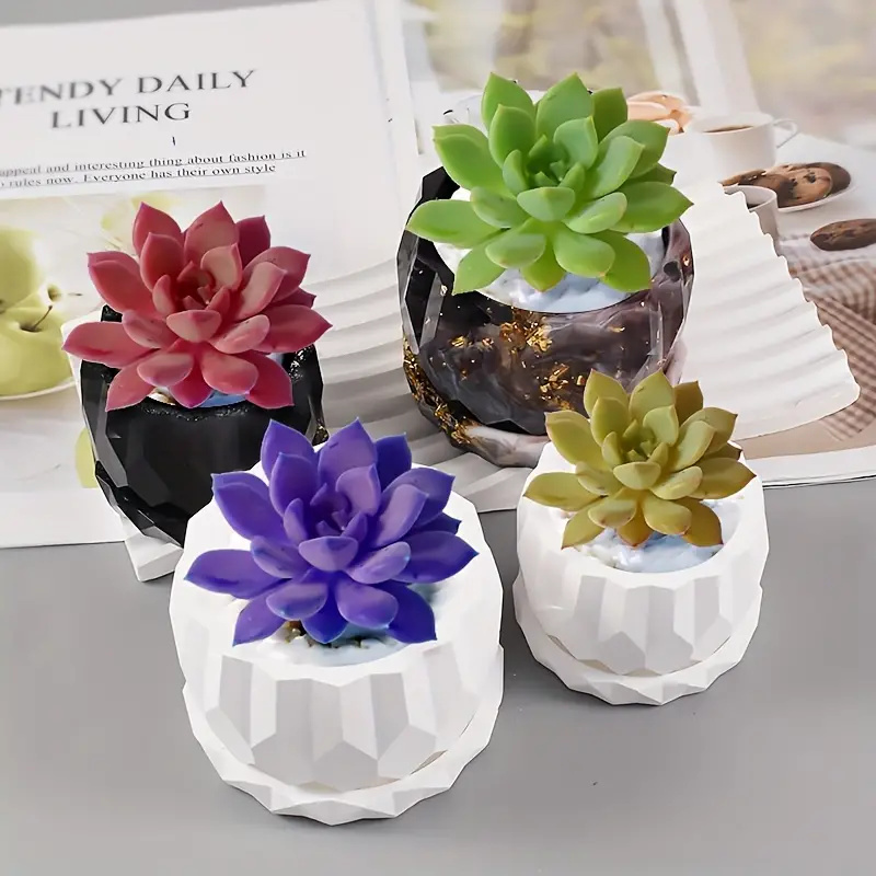 1 Set Silicone Planter Molds F – Bonsai Garden Decor Bewertung und Preis