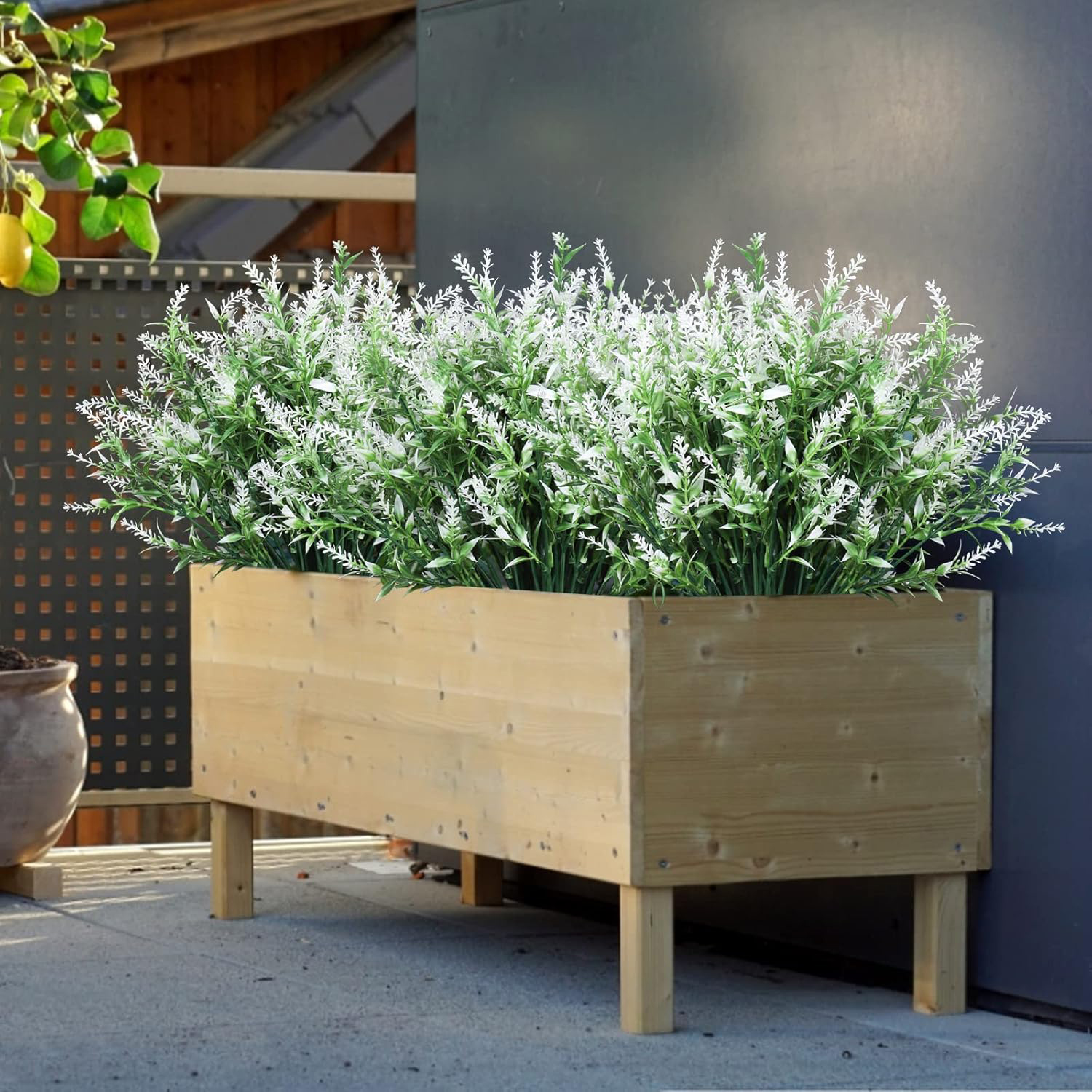 Artificial Flowers Plastic Lav – Bonsai Garden Plants Bewertung und Preis