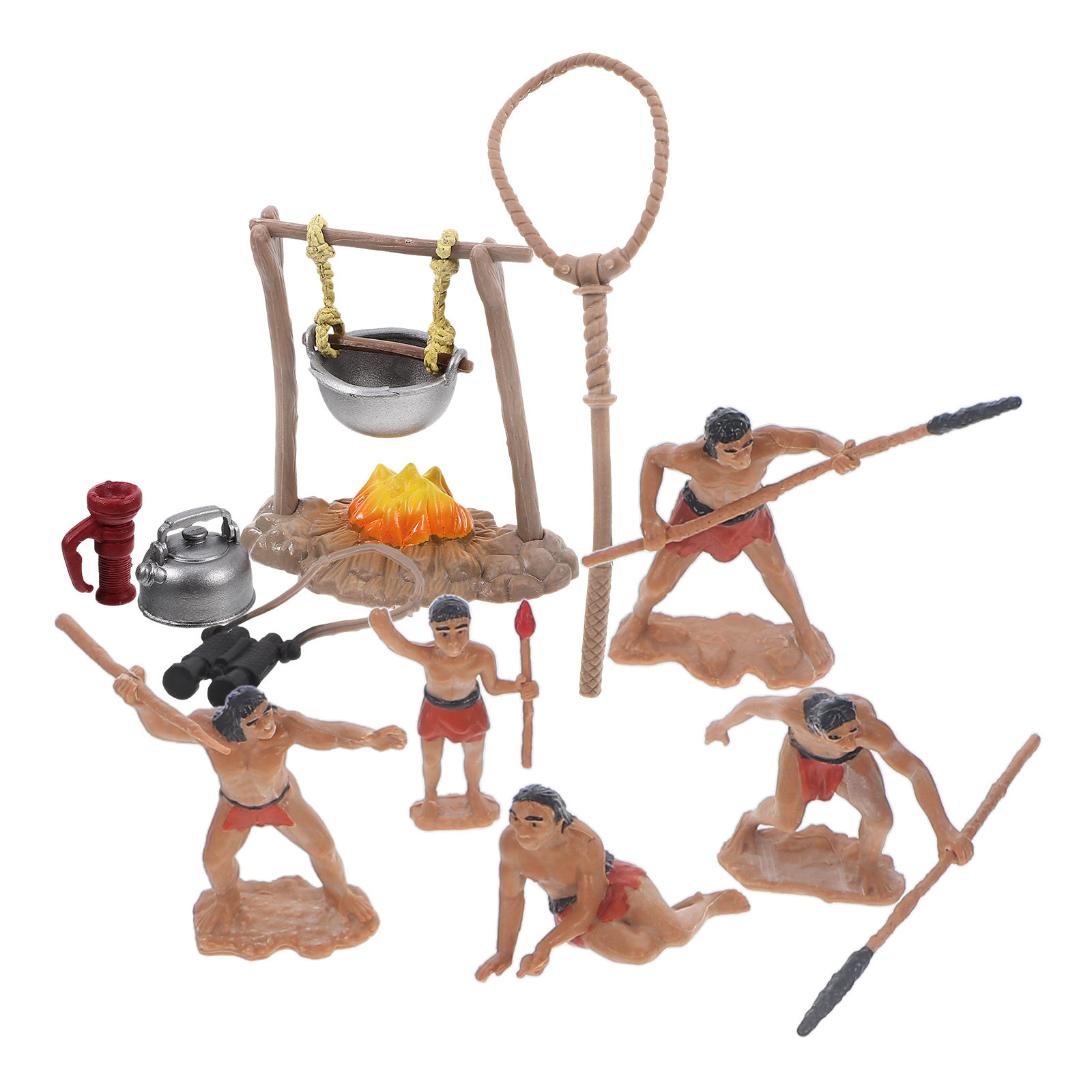 1Set Mini Primitive Men Decor  – Bonsai Garden Decor Bewertung und Preis