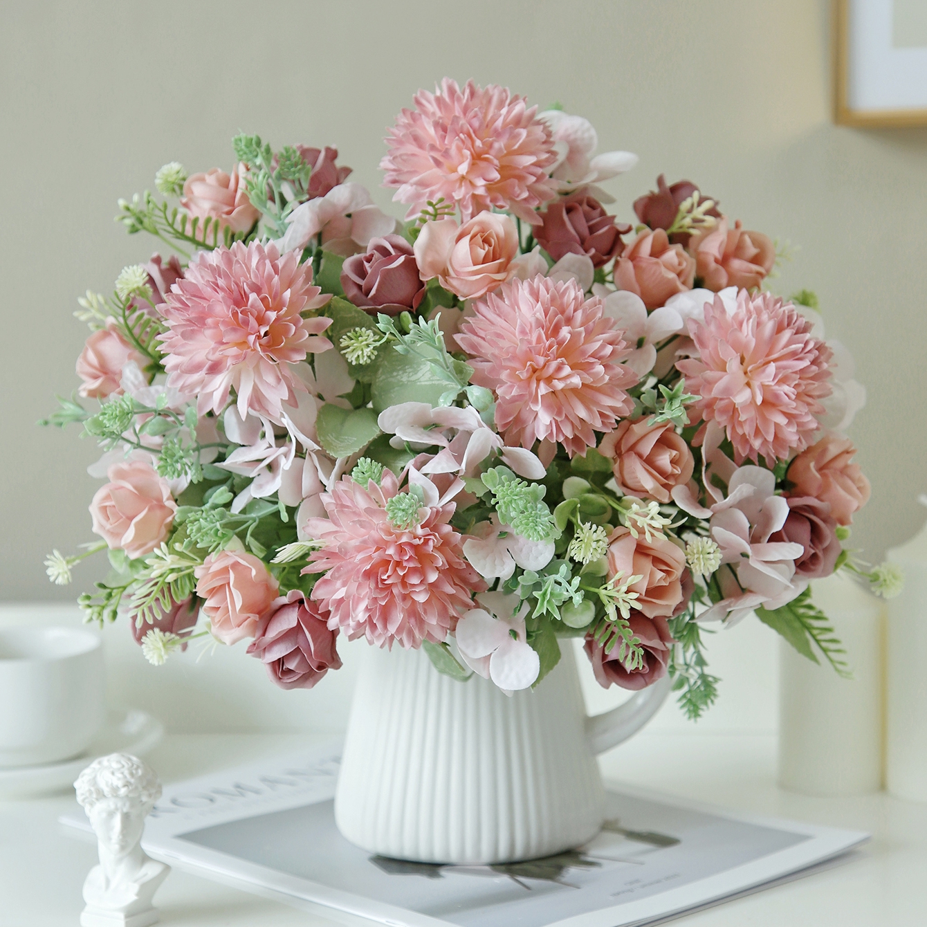 Artificial Flowers Silk Rose H – Bonsai Garden Festival Bewertung und Preis