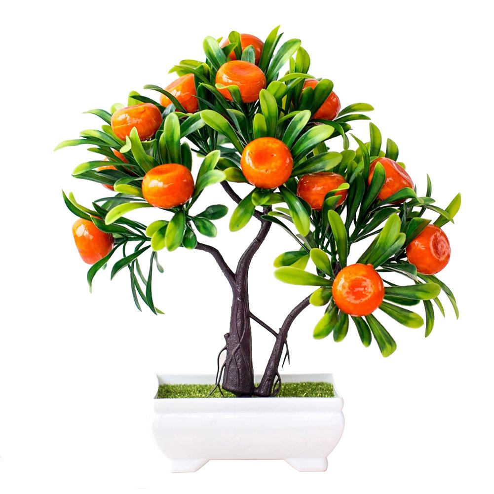 1Pc Artificial Fruit Orange Tr – Bonsai Garden For Home Bewertung und Preis